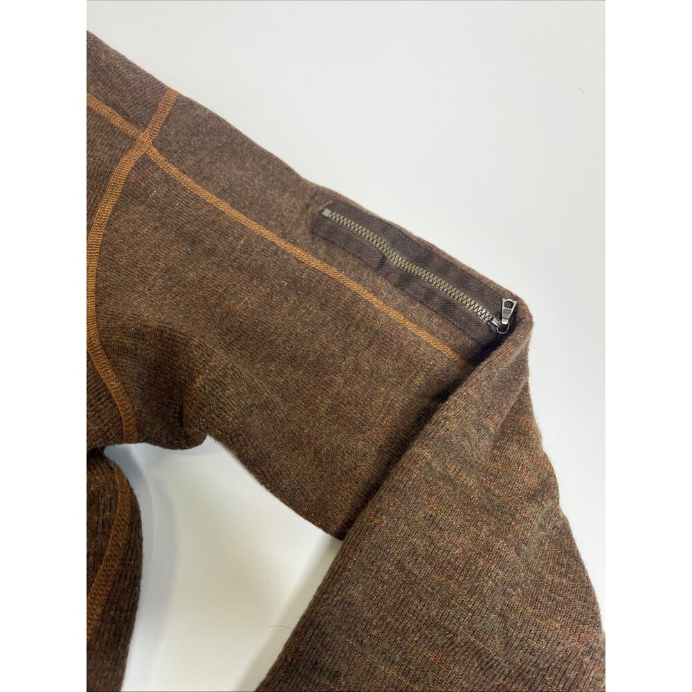 Kuhl Chianti Fleece 1/4 Zip Sweater Men’s M Wool Blend Hiking Outdoor - Picture 4 of 12